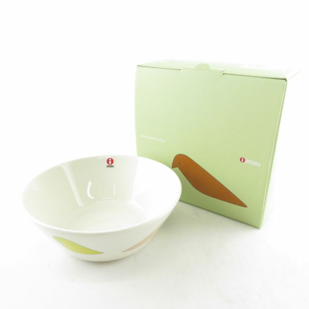 未使用 iittala×MINA PERHONEN イッタラ×ミナペルホネン birds バード ボウル 深皿 ディープ SY8853V  インテリア/住まい/日用品のキッチン/食器(食器)の商品写真