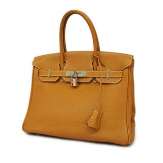 エルメス(Hermes)の【3cc2239-g】エルメス ハンドバッグ/バーキン30/□I刻印/トゴ/ゴールド/シルバー金具 【中古】 レディース(ハンドバッグ)