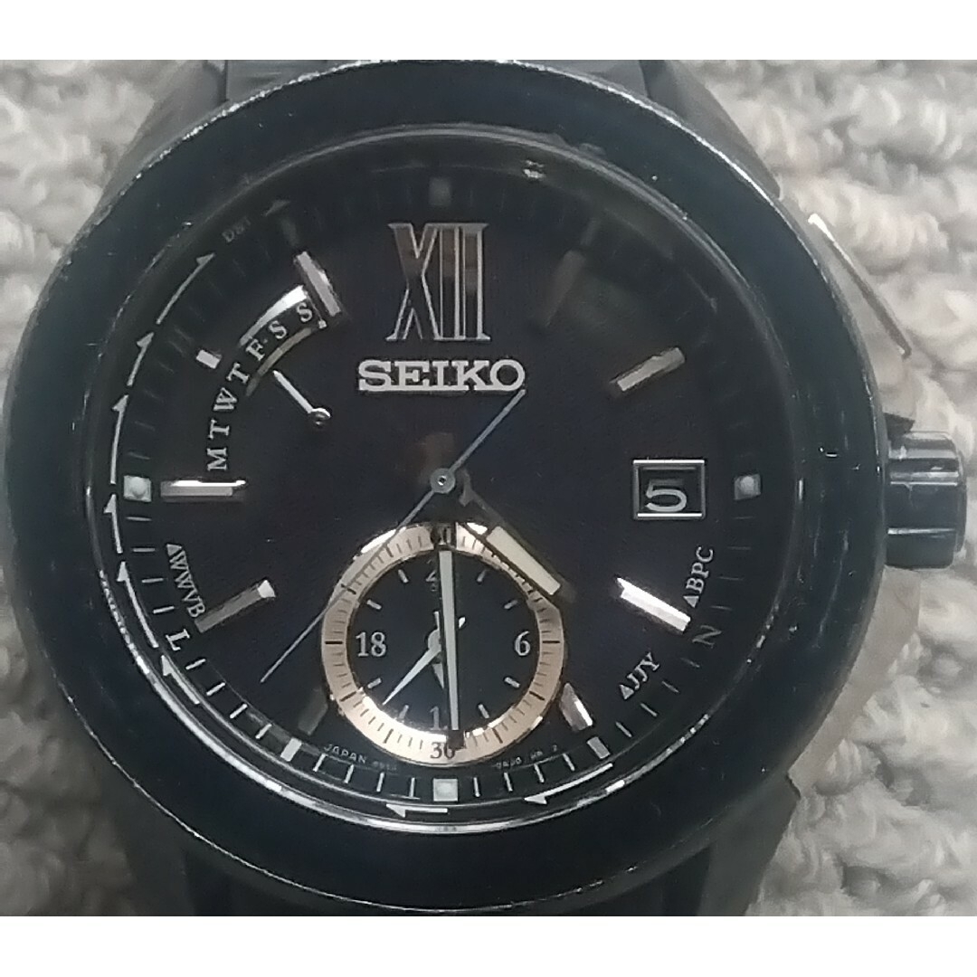 SEIKO(セイコー)のSEIKO BRIGHTZセイコーブライツ SAGA111電波ソーラー 訳あり メンズの時計(腕時計(アナログ))の商品写真