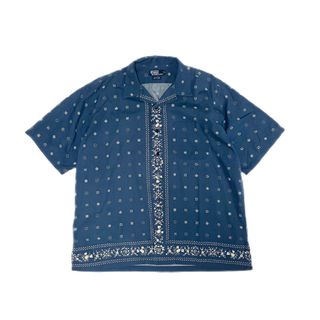 ポロラルフローレン(POLO RALPH LAUREN)のポロ ラルフローレン 総柄シャツ オープンカラーシャツヴィンテージ XL(シャツ)