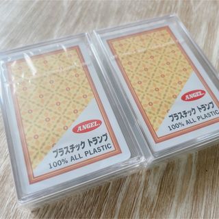 新品　エンゼル　プラスチックトランプ　日本製(トランプ/UNO)