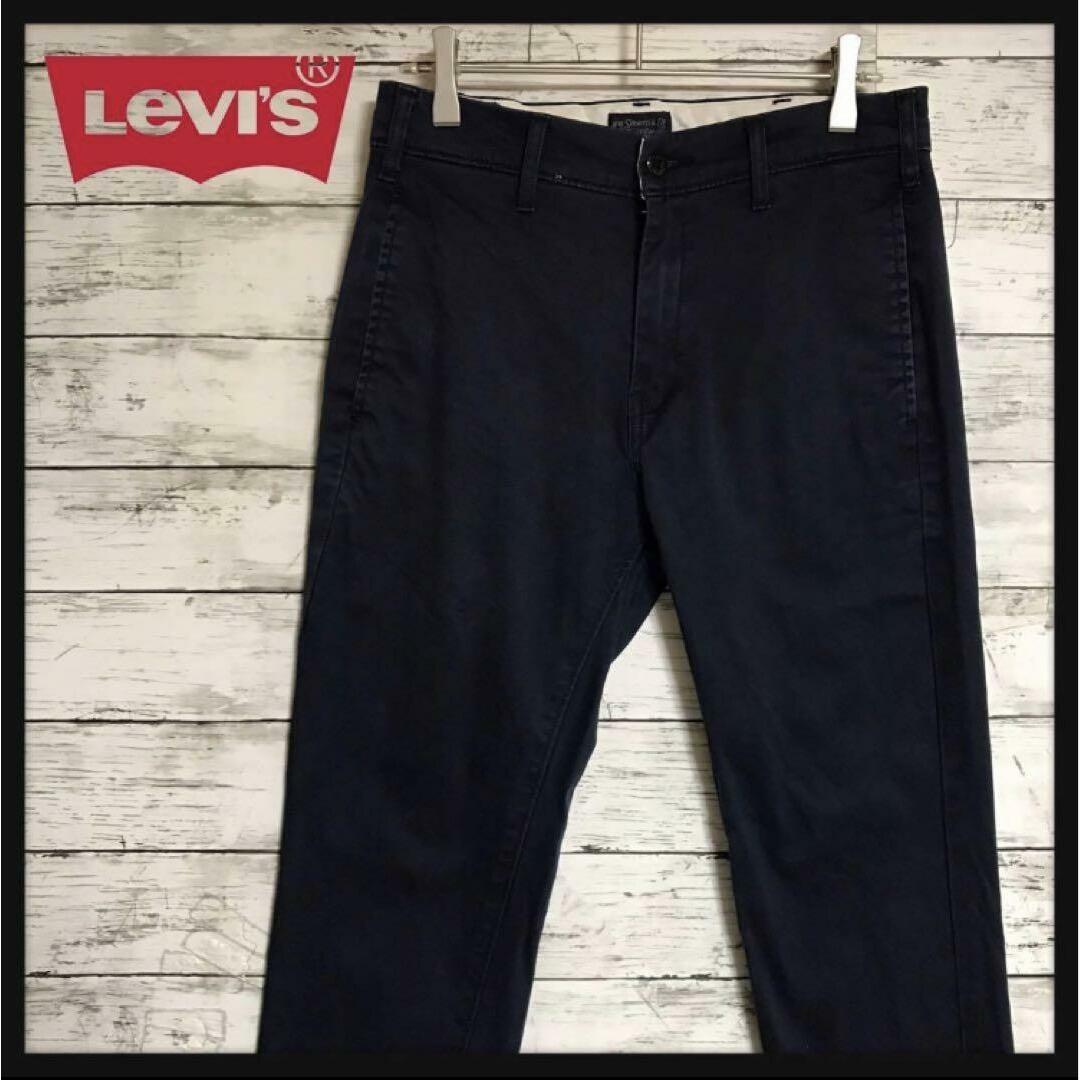 Levi's(リーバイス)の【人気定番】リーバイス　ネイビーカラーパンツ　人気カラーF715R メンズのパンツ(ワークパンツ/カーゴパンツ)の商品写真