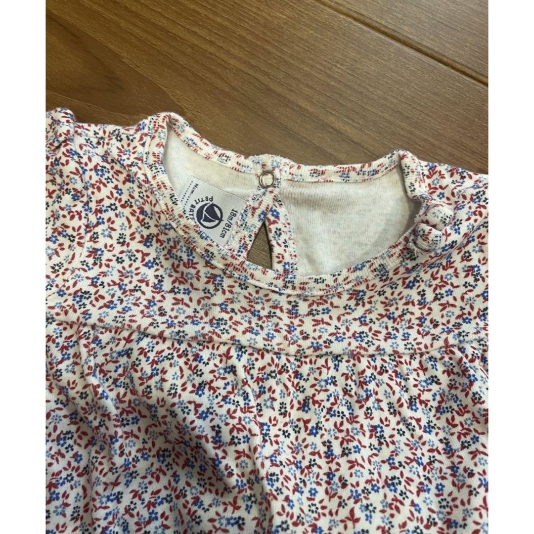 PETIT BATEAU(プチバトー)の81サイズ　petit bateau  プチバトー　セットアップ キッズ/ベビー/マタニティのベビー服(~85cm)(Ｔシャツ)の商品写真