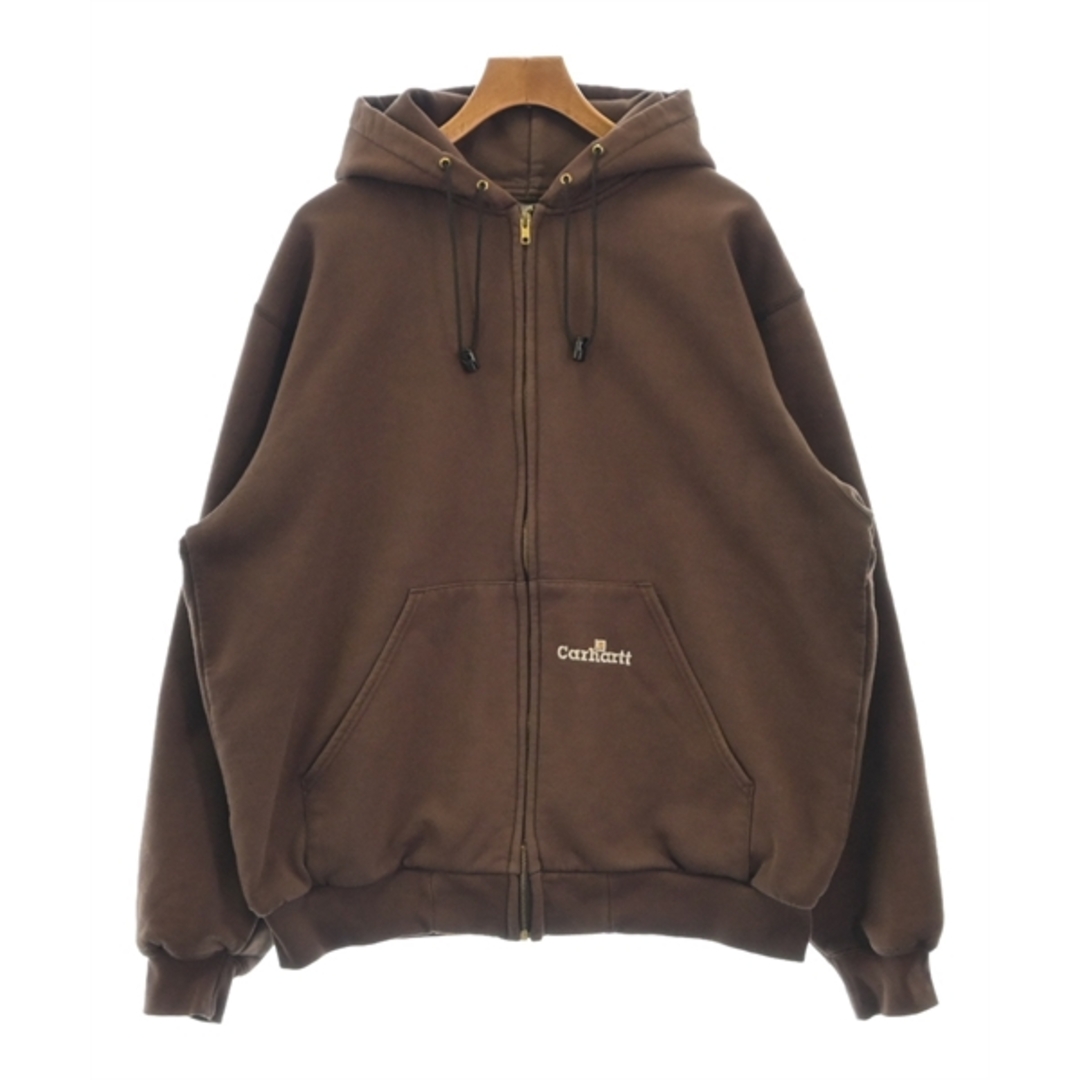 carhartt(カーハート)のCarhartt カーハート パーカー F 茶 【古着】【中古】 メンズのトップス(パーカー)の商品写真