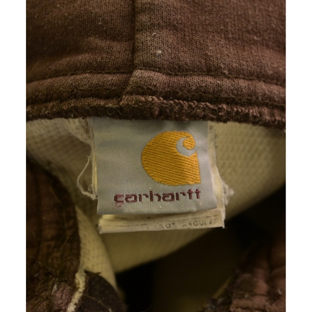 carhartt(カーハート)のCarhartt カーハート パーカー F 茶 【古着】【中古】 メンズのトップス(パーカー)の商品写真