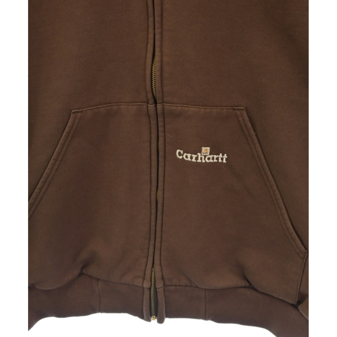 carhartt(カーハート)のCarhartt カーハート パーカー F 茶 【古着】【中古】 メンズのトップス(パーカー)の商品写真