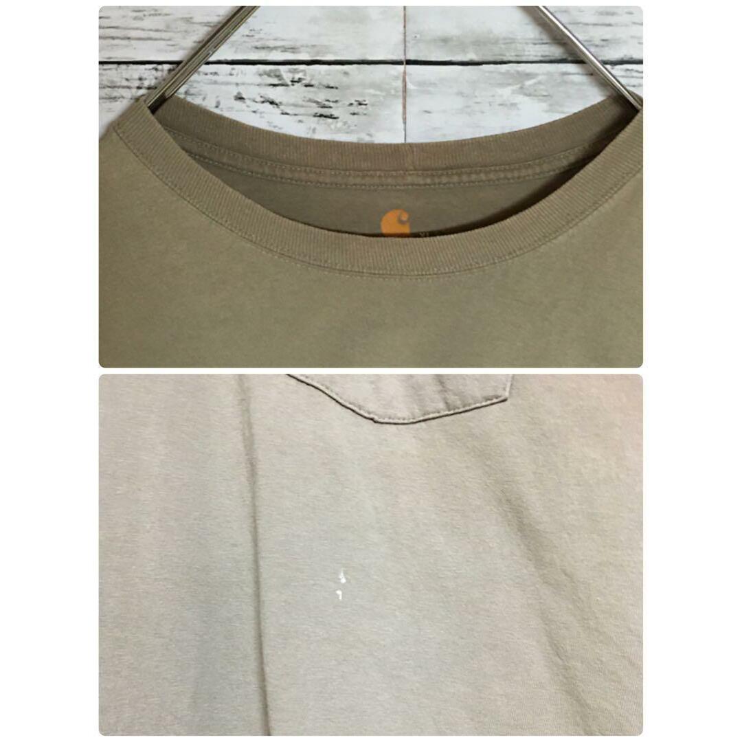 carhartt(カーハート)の【最高の色合い】カーハート　半袖ポケットTシャツ　人気ビンテージXL F471 メンズのトップス(Tシャツ/カットソー(半袖/袖なし))の商品写真