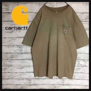 carhartt - 【最高の色合い】カーハート　半袖ポケットTシャツ　人気ビンテージXL F471