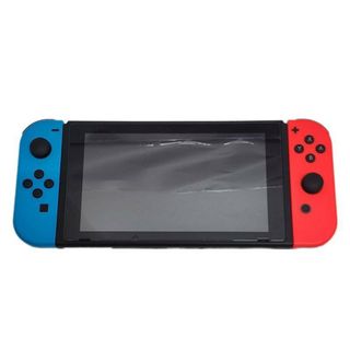 ニンテンドウ(任天堂)の任天堂 Nintendo Switch スイッチ バッテリー強化版 HAC-001(01) ゲーム 家庭用 ゲーム機 充電器付き 【美品】 22403K535(家庭用ゲーム機本体)