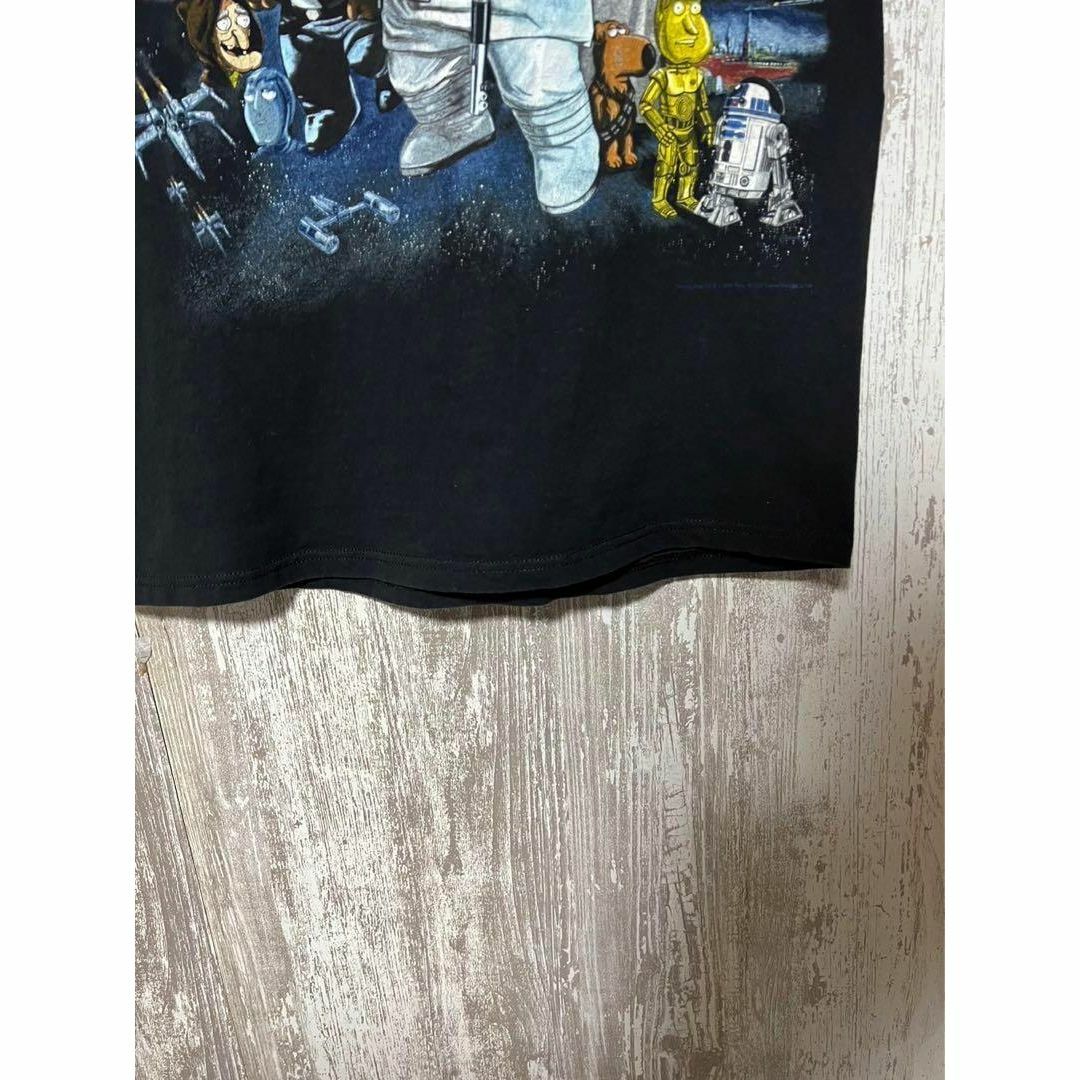 DELTA(デルタ)のブルーハーベストパートワン　古着　Tシャツ　半袖　スターウォーズ　00s メンズのトップス(Tシャツ/カットソー(半袖/袖なし))の商品写真