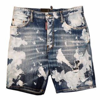 ディースクエアード(DSQUARED2)のDSQUARED2 ディースクエアード ショートパンツ S71MU0711 S30342 メンズ デニム 470 WASH BLUE サイズ44/XS(デニム/ジーンズ)