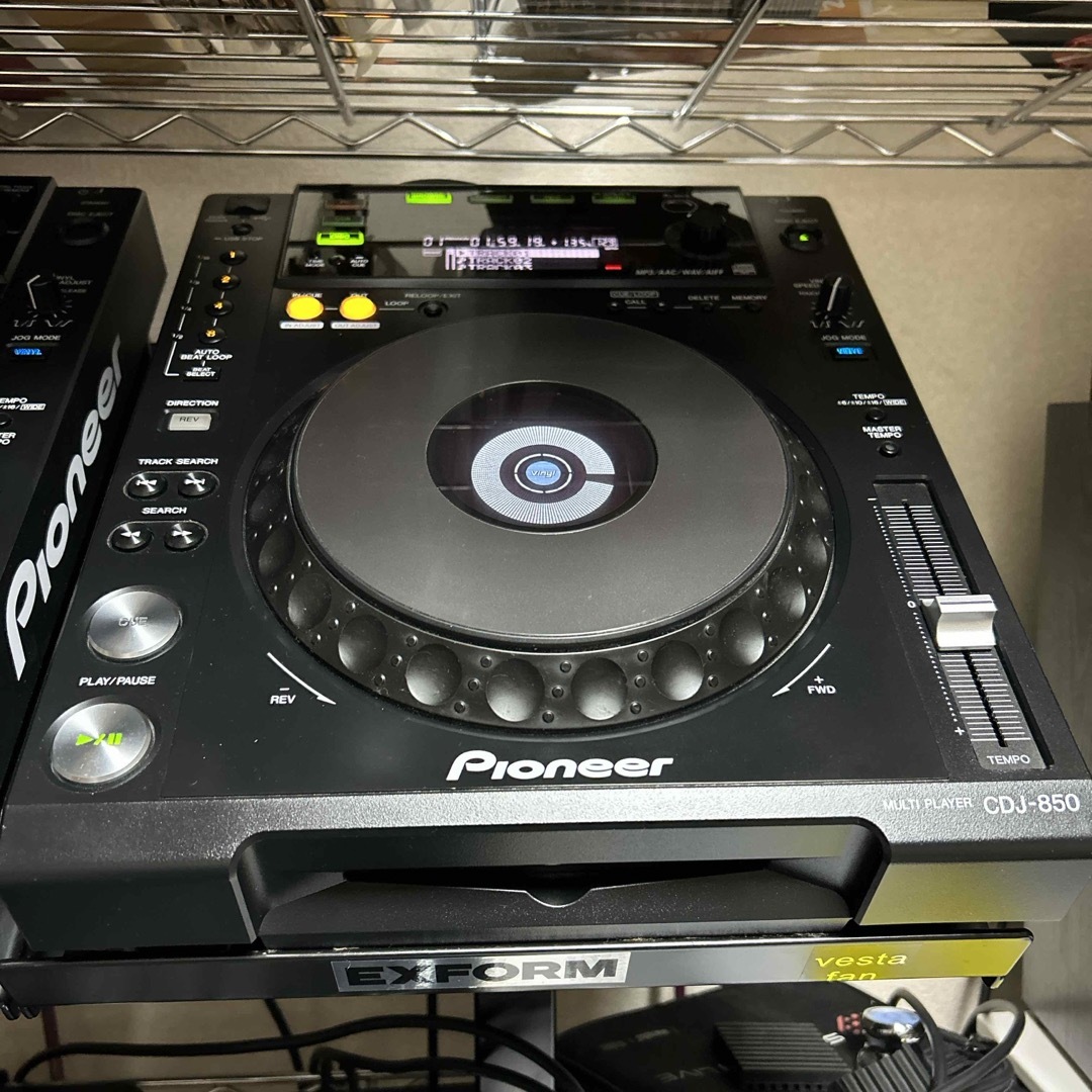 美品CDj850   2台 楽器のDJ機器(CDJ)の商品写真