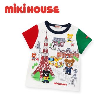 ミキハウス(mikihouse)のI 595 MIKI HOUSE ご当地Ｔシャツ東京　現行 美品　90(Tシャツ/カットソー)