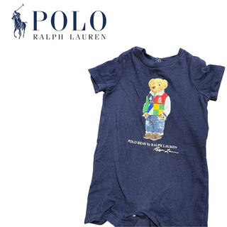ポロラルフローレン(POLO RALPH LAUREN)のI 596 Polo Ralph Lauren ポロベア　ロンパース　70(ロンパース)