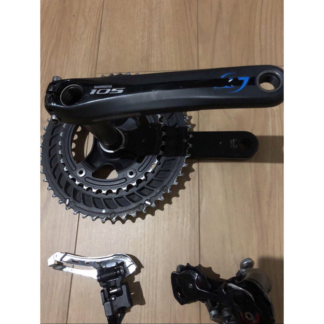 SHIMANO(シマノ)のstiレバー 105 5800 クランク パワーメーター ディレイラー スポーツ/アウトドアの自転車(パーツ)の商品写真