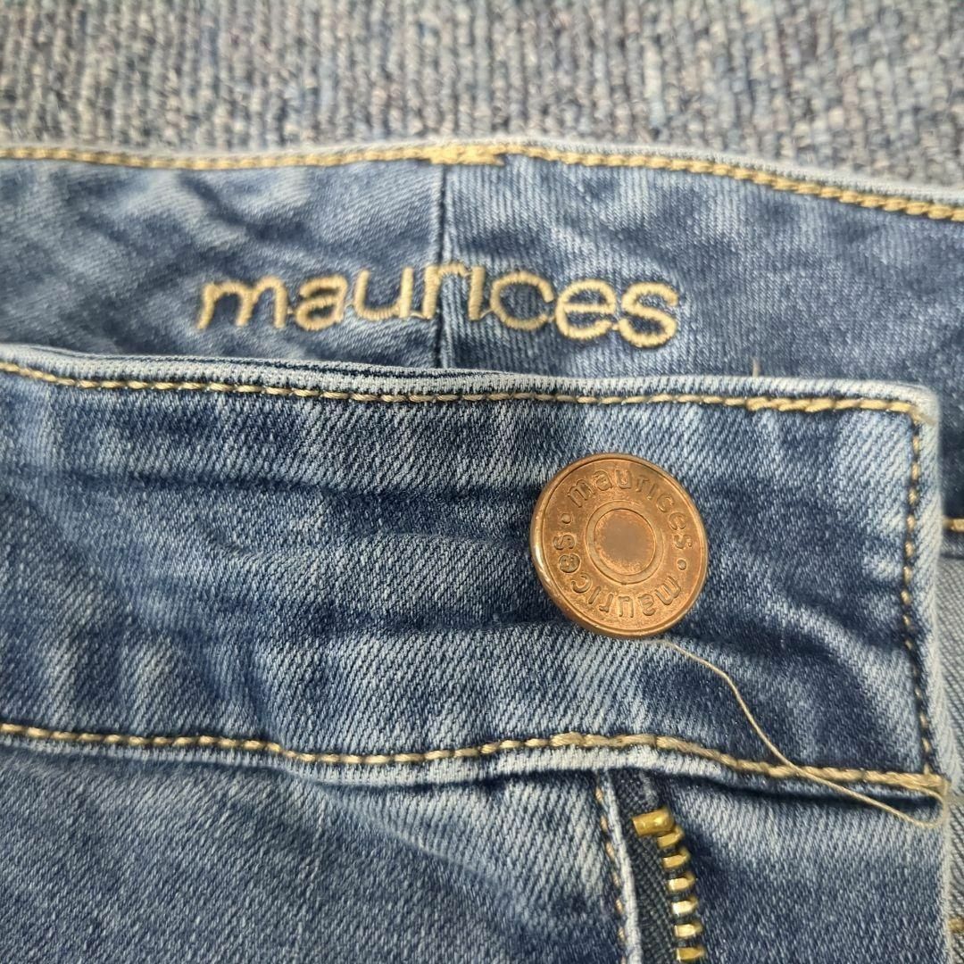 maurices スキニーデニムパンツ　レディースW35L30　2XL 4 レディースのパンツ(デニム/ジーンズ)の商品写真