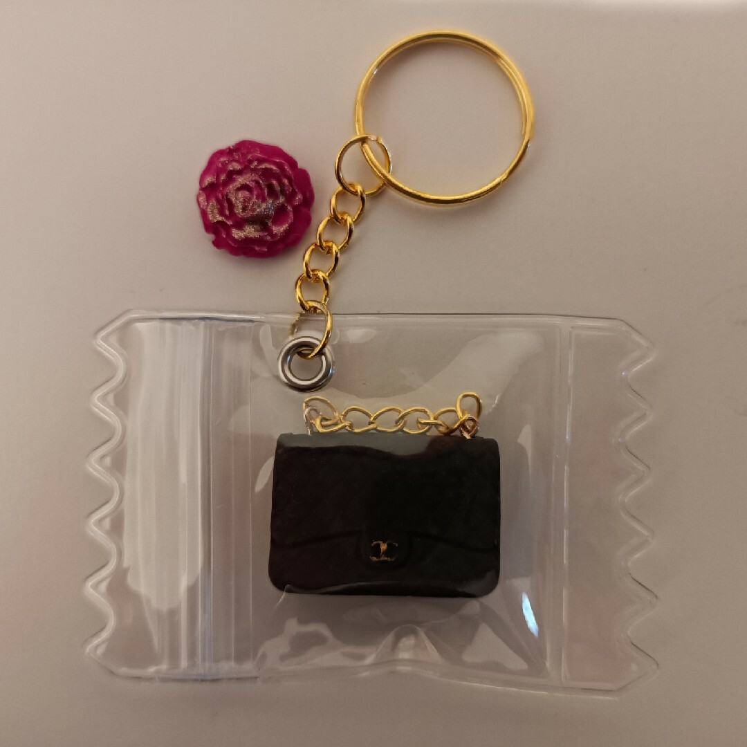 ミニチュアバッグ　キーホルダーカバー付き メンズのファッション小物(キーホルダー)の商品写真