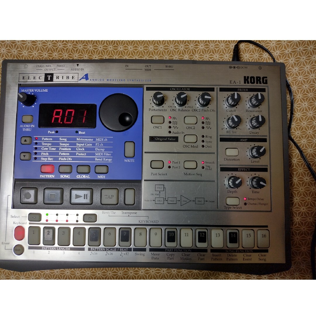 KORG(コルグ)のkorg ELECTRIBE EA-1 楽器のDTM/DAW(音源モジュール)の商品写真