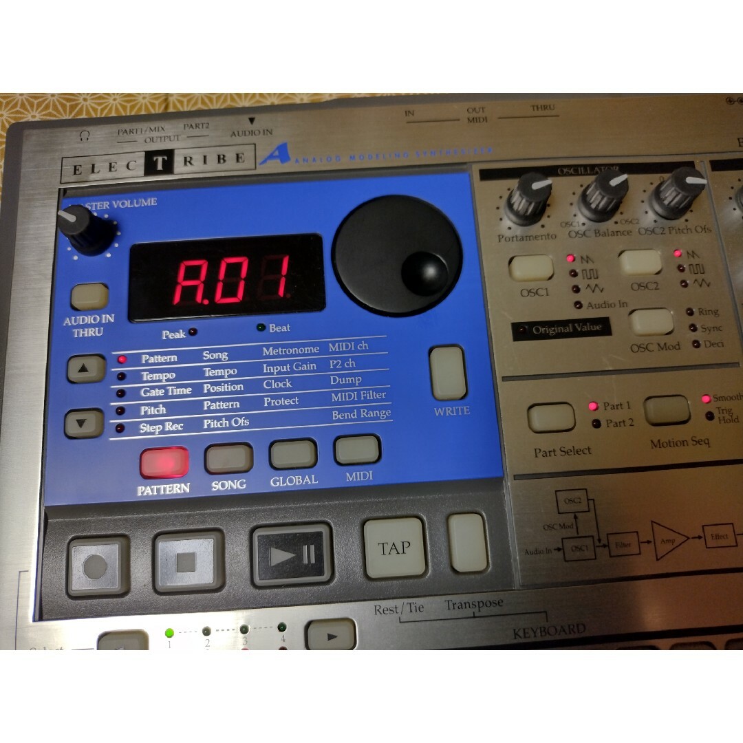 KORG(コルグ)のkorg ELECTRIBE EA-1 楽器のDTM/DAW(音源モジュール)の商品写真