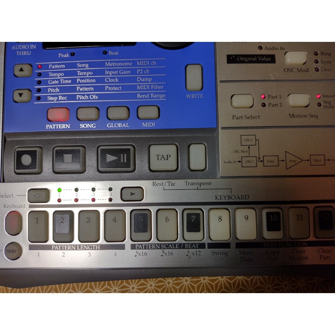 KORG(コルグ)のkorg ELECTRIBE EA-1 楽器のDTM/DAW(音源モジュール)の商品写真