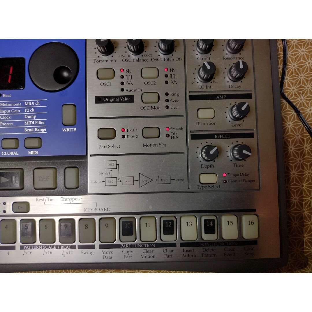 KORG(コルグ)のkorg ELECTRIBE EA-1 楽器のDTM/DAW(音源モジュール)の商品写真