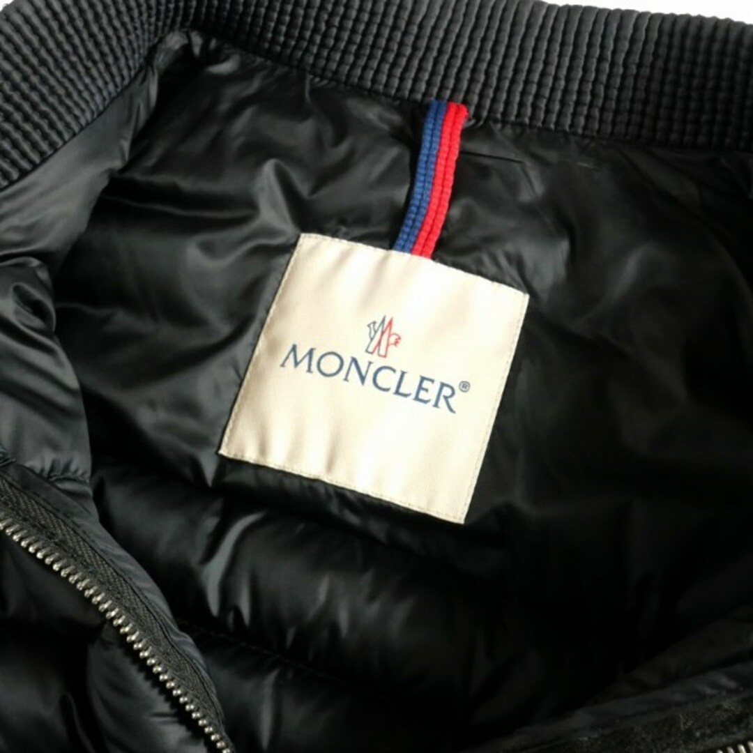 MONCLER(モンクレール)のモンクレール MONCLER BARYTINE ダウンジャケット 0 ブラック レディースのジャケット/アウター(ダウンジャケット)の商品写真