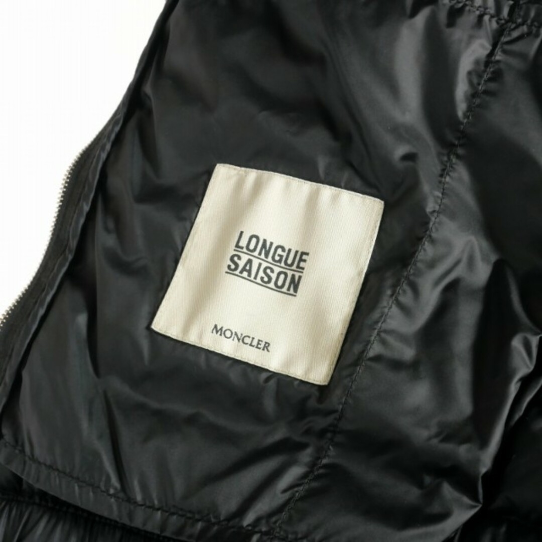 MONCLER(モンクレール)のモンクレール MONCLER BARYTINE ダウンジャケット 0 ブラック レディースのジャケット/アウター(ダウンジャケット)の商品写真