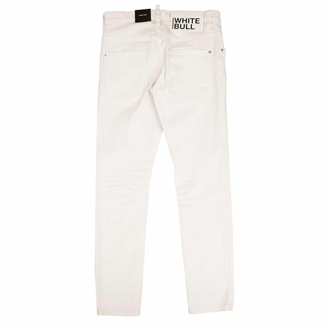 DSQUARED2(ディースクエアード)のDSQUARED2 ディースクエアード ジーンズ S74LB1379 S39781 メンズ デニム 100 WHITE ホワイト サイズ44/XS メンズのパンツ(デニム/ジーンズ)の商品写真