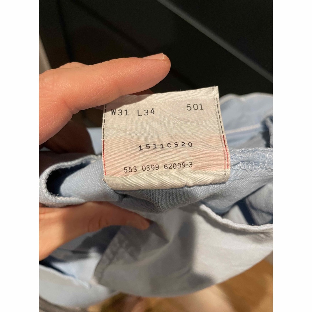 Levi's(リーバイス)の美品 W31 99年 Levi's 501 Color Denim Pants メンズのパンツ(デニム/ジーンズ)の商品写真