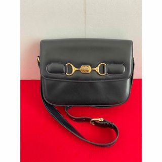 celine - CELINE セリーヌ　ヴィンテージ  ショルダーバッグ　レザー　黒　トリオンフ