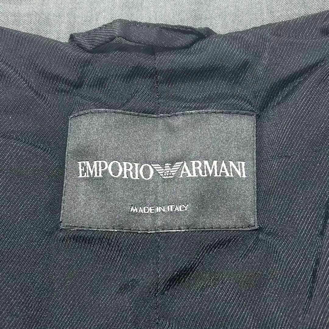 Emporio Armani(エンポリオアルマーニ)のEMPORIO ARMANI セットアップ パンツスーツ テーラード グレー レディースのフォーマル/ドレス(スーツ)の商品写真