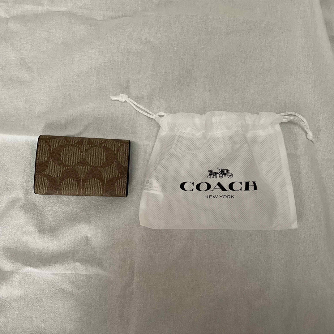 COACH(コーチ)のcoach キーケース　5リング　シグネチャーキャンバス メンズのファッション小物(キーケース)の商品写真