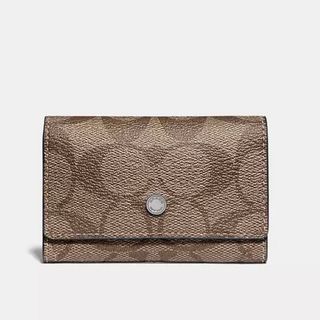 コーチ(COACH)のcoach キーケース　5リング　シグネチャーキャンバス(キーケース)