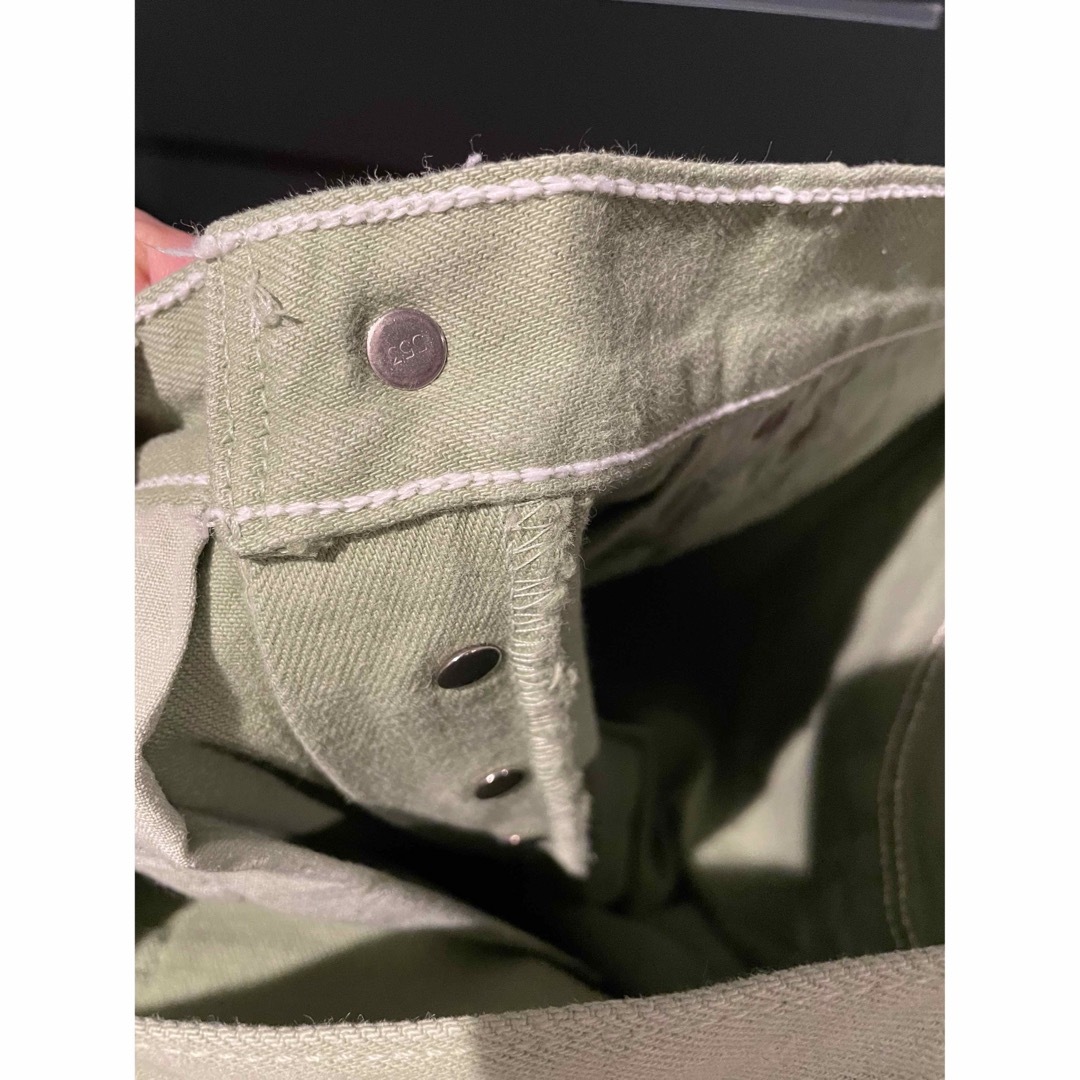 Levi's(リーバイス)の緑美品 W31 99年 Levi's 501 Color Denim Pants メンズのパンツ(デニム/ジーンズ)の商品写真