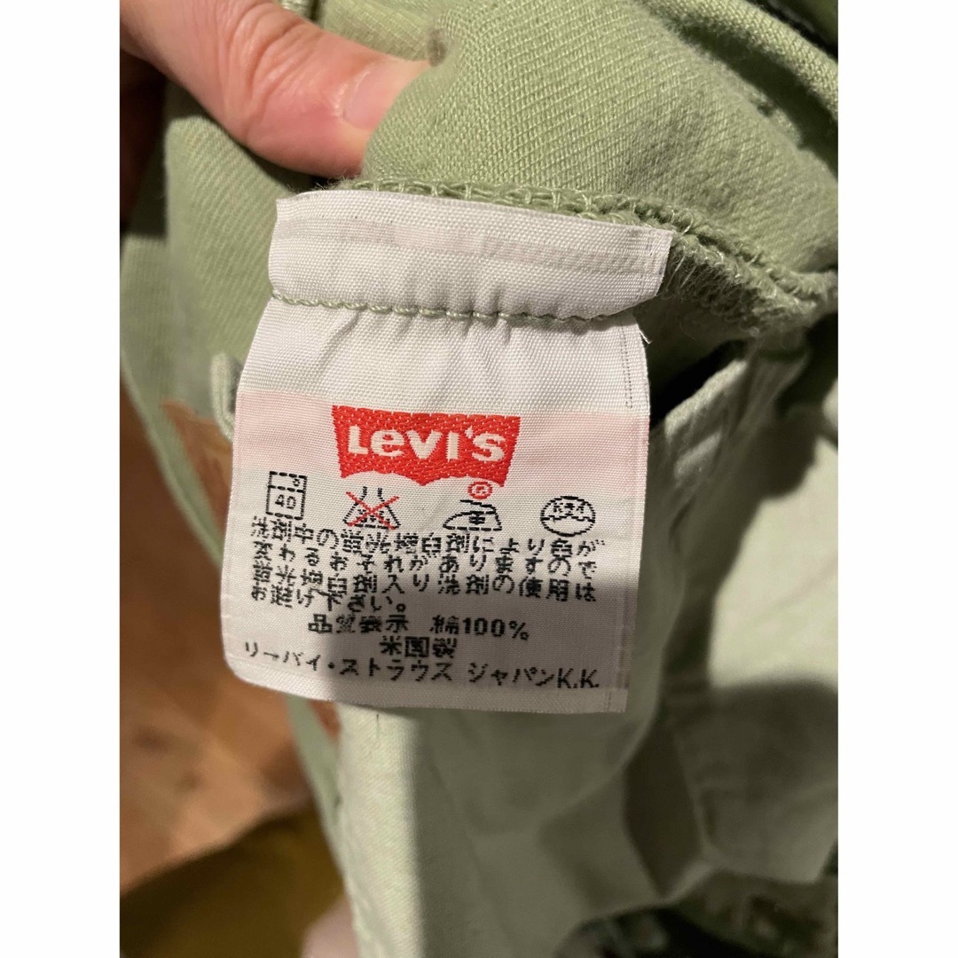 Levi's(リーバイス)の緑美品 W31 99年 Levi's 501 Color Denim Pants メンズのパンツ(デニム/ジーンズ)の商品写真