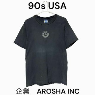 企業　印刷会社　アメリカ　90s USA RP Tシャツ　AroshaInc(Tシャツ/カットソー(半袖/袖なし))