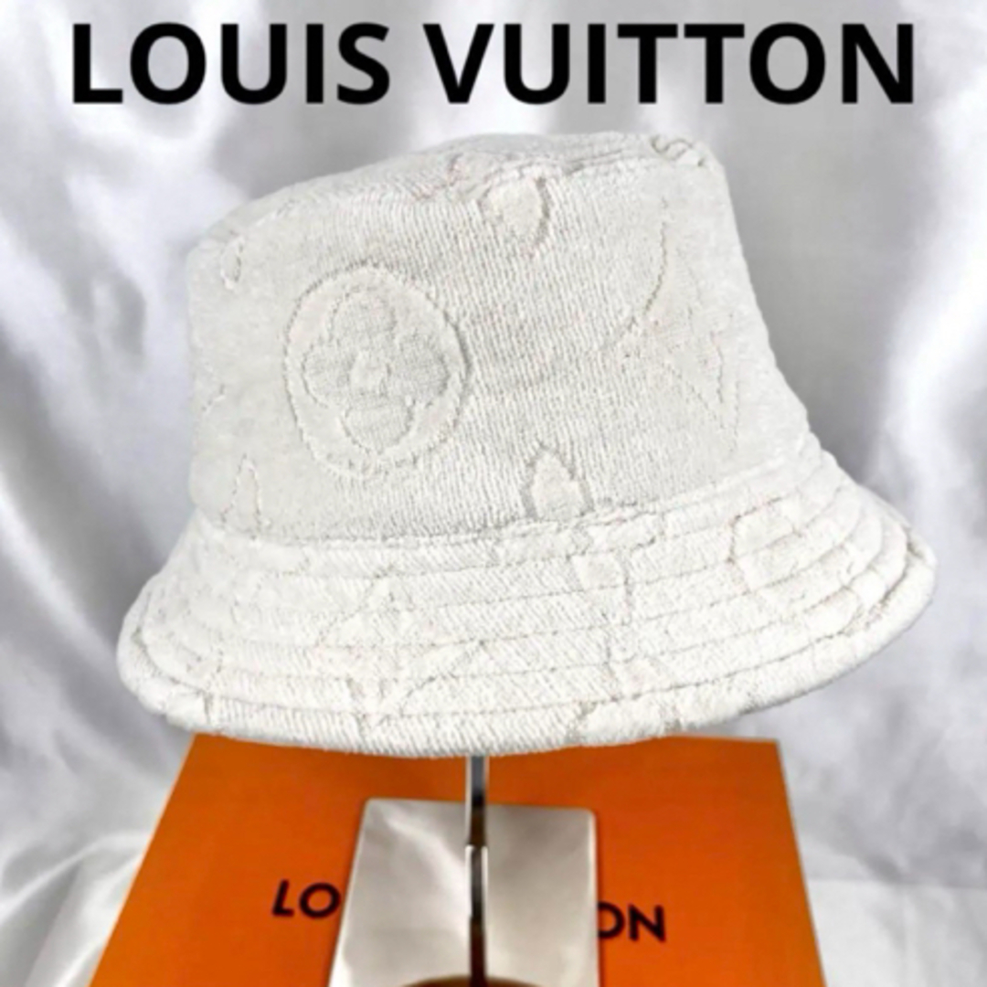 LOUIS VUITTON(ルイヴィトン)のルイヴィトン バケットハット 帽子  LVバケーション未使用に近い 美品 レディースの帽子(ハット)の商品写真