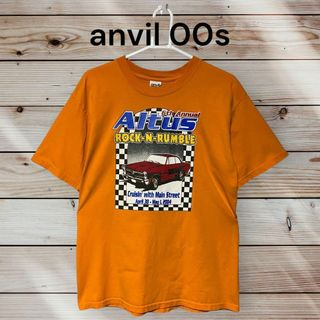 アンビル(Anvil)のGTO 古着　Tシャツ　アンビル　anvil 00s Rock&Rumble(Tシャツ/カットソー(半袖/袖なし))