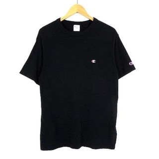 チャンピオン(Champion)のチャンピオン CHAMPION Tシャツ ロゴ クルーネック 半袖 L 黒(Tシャツ/カットソー(半袖/袖なし))