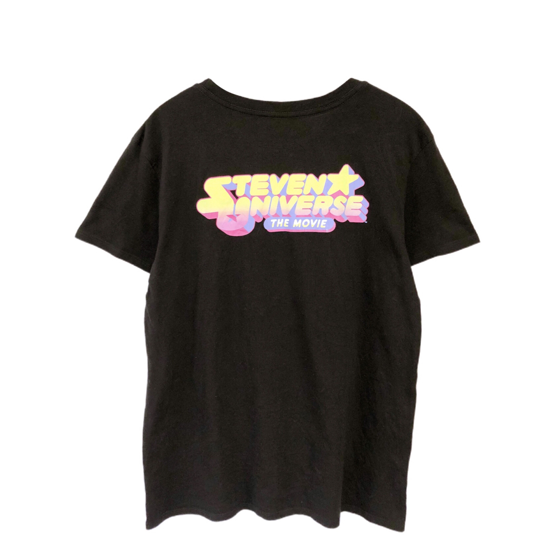 Steven Universe　Tシャツ　M　黒　USA古着 メンズのトップス(Tシャツ/カットソー(半袖/袖なし))の商品写真