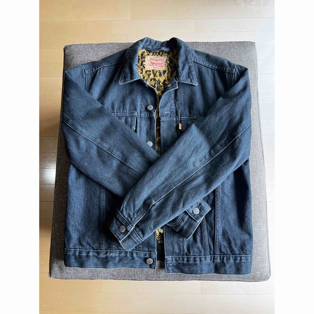 Supreme - 希少Supreme × Levis Leopard denim jacket Mの通販 Supreme - 希少Supreme × Levis Leopard denim jacket Mの通販