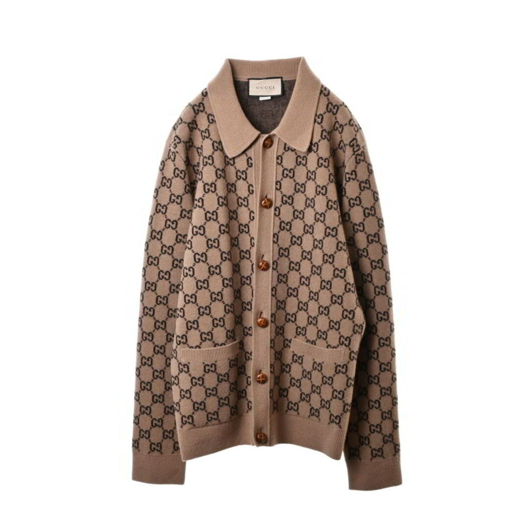 GUCCI - GUCCI GG柄 カシミヤ混 カーディガンの通販 by CYCLE GUCCI - GUCCI GG柄 カシミヤ混 カーディガンの通販 by CYCLE