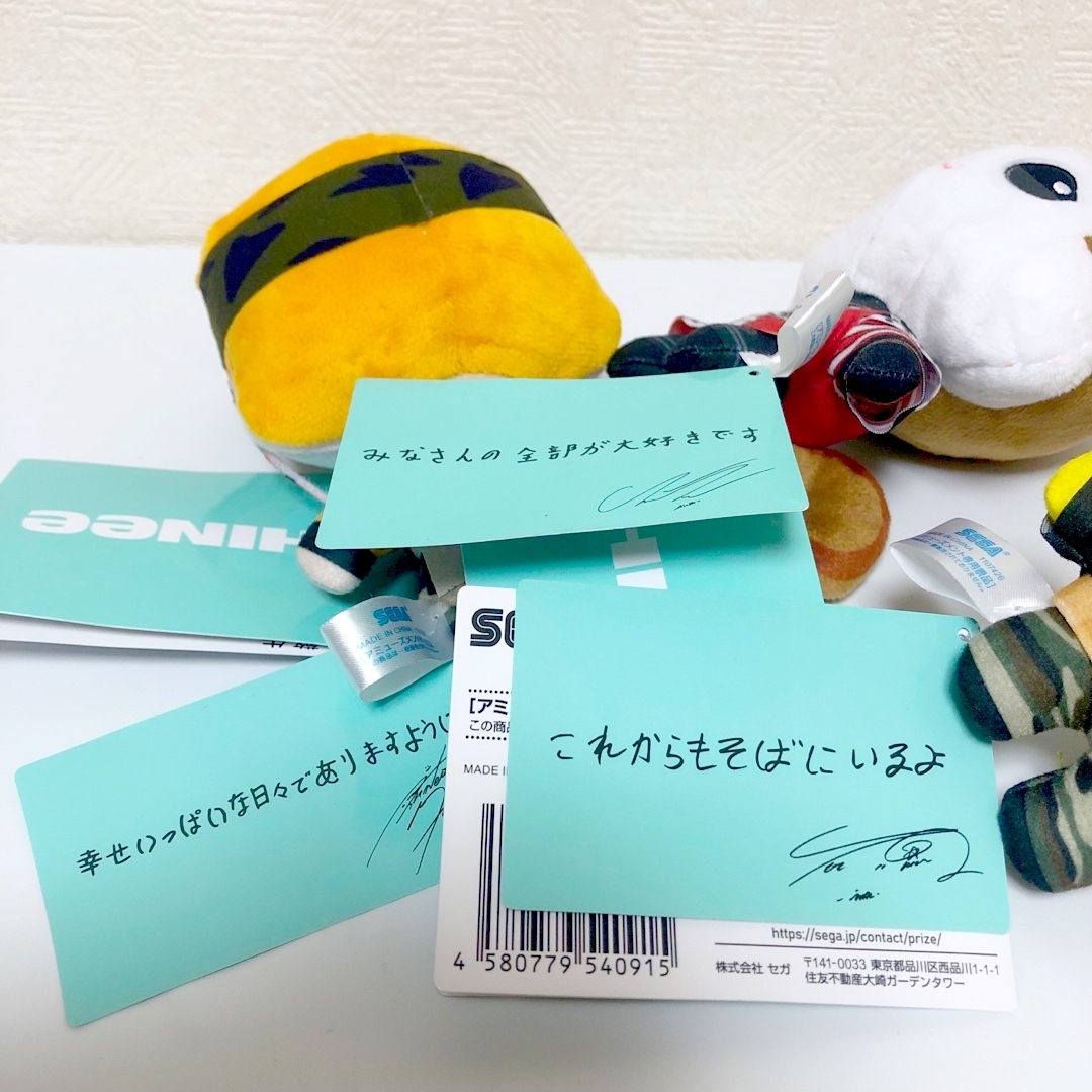 SHINee(シャイニー)の【匿名発送】SHINee ANIMALCOORDY ミニぬいぐるみ 全3種セット エンタメ/ホビーのおもちゃ/ぬいぐるみ(ぬいぐるみ)の商品写真