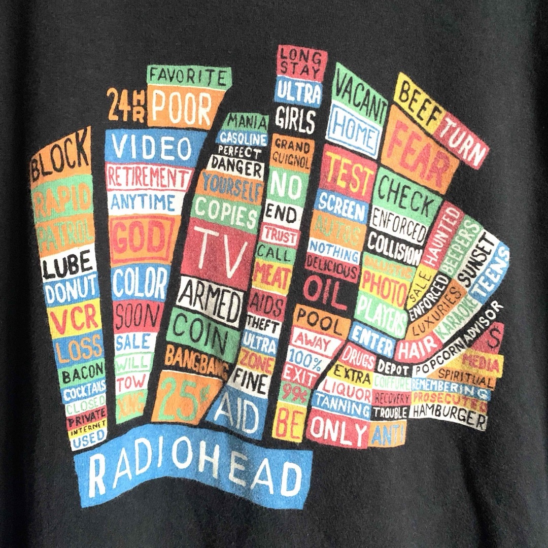 UNDERCOVER(アンダーカバー)のRadiohead レディオヘッド 00’s イギリス製 Tシャツ トム ヨーク メンズのトップス(Tシャツ/カットソー(半袖/袖なし))の商品写真