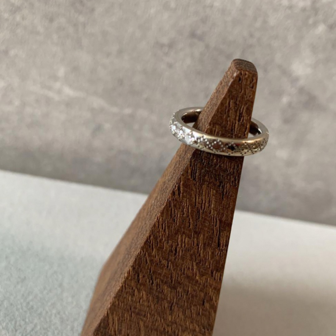 Gucci(グッチ)のGUCCI グッチ　ダイヤモンドリング　指輪　18金 レディースのアクセサリー(リング(指輪))の商品写真