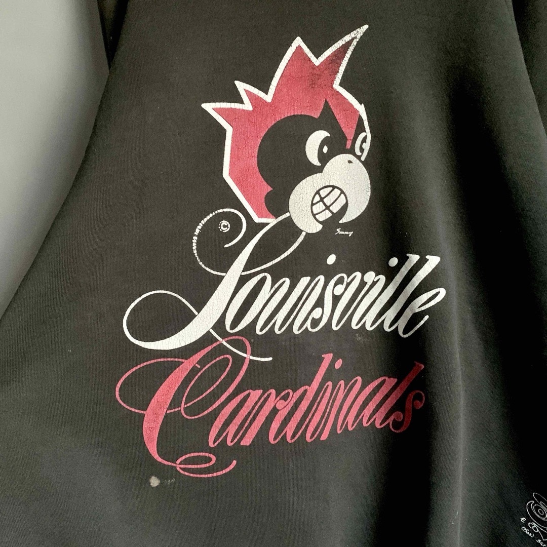 FRUIT OF THE LOOM(フルーツオブザルーム)のLouisville Cardinals 80s USA製 スウェットシャツ メンズのトップス(スウェット)の商品写真