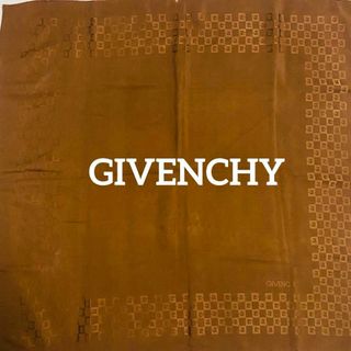 ★GIVENCHY★ スカーフ Ｇロゴ ブラウン