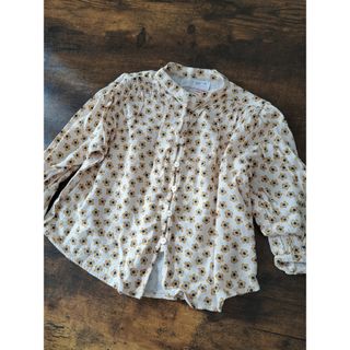 ザラキッズ(ZARA KIDS)の子供服　ZARAbaby　ザラベイビー　長袖シャツ　ブラウス　花柄(ブラウス)