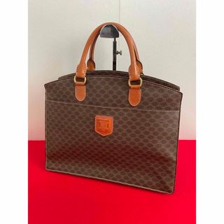 セリーヌ(celine)のCELINE セリーヌ　ヴィンテージ  マカダム　トートバッグ　(トートバッグ)