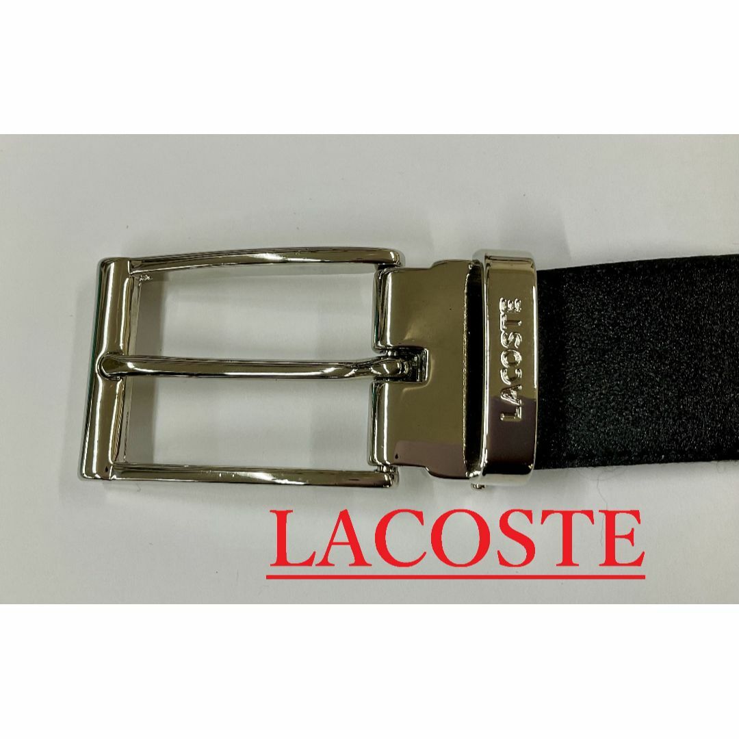 LACOSTE(ラコステ)のラコステ　LACOSTE　バックル　01　シルバー　サンプル見本　未使用 メンズのファッション小物(ベルト)の商品写真